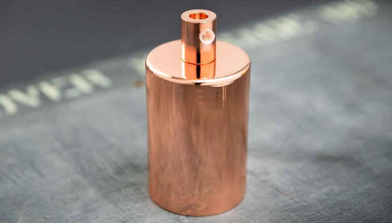 Bulb Holder Plain Copper