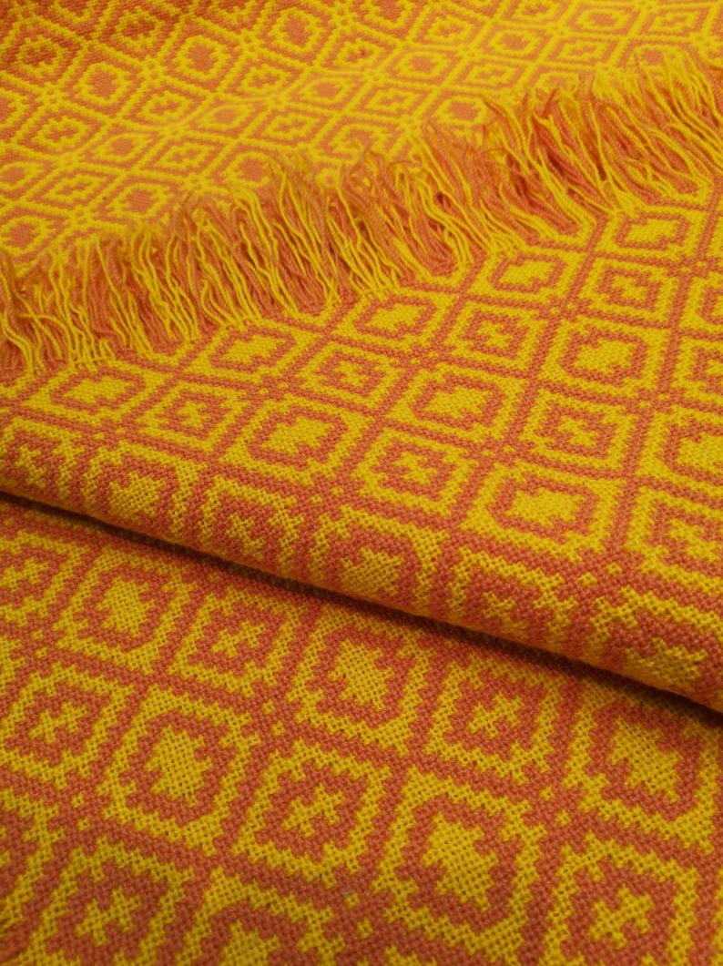 Yellow &amp; Orange 185 x 125cm