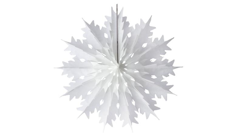 Snowflake Large White D80cm