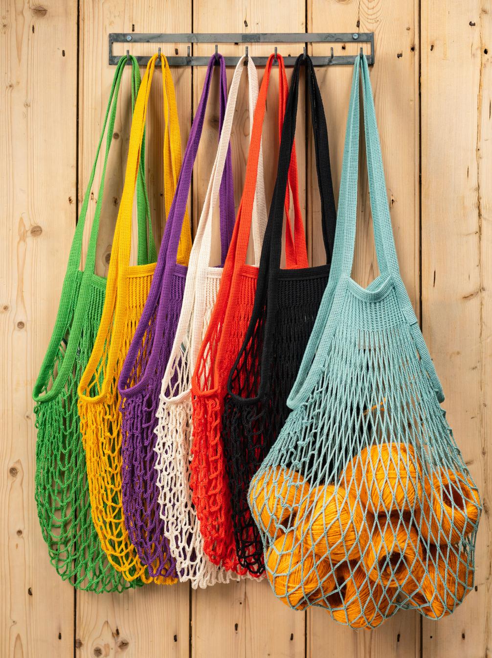 Coloured String Bags
