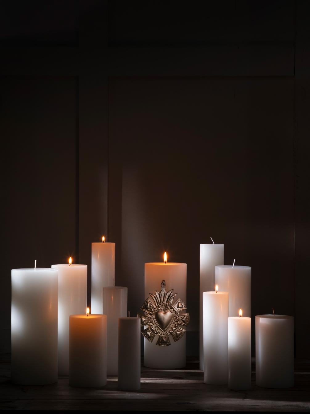 Stearine Altar Candles