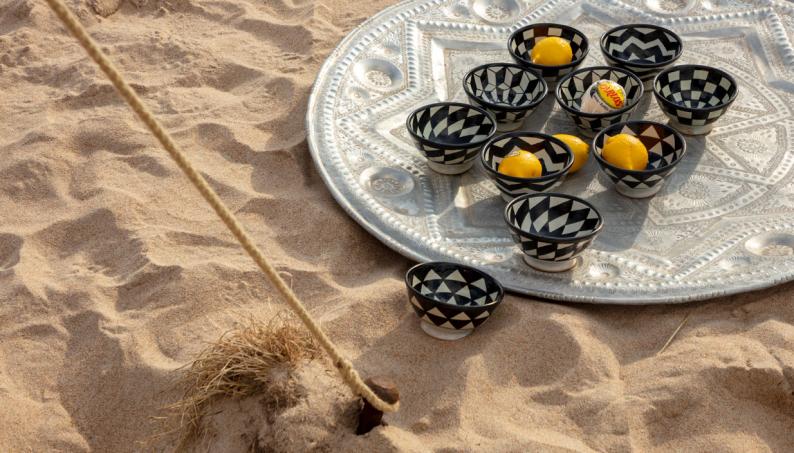 Black & White Moroccan Bowls