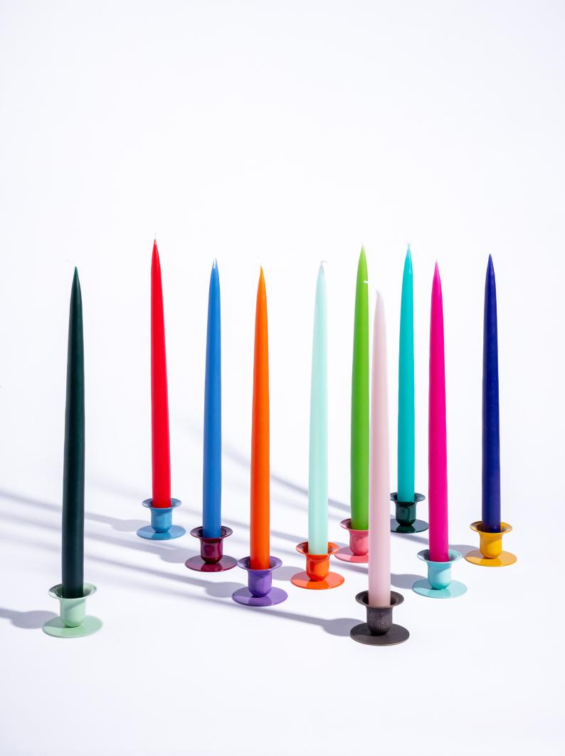 Coloured Candle Holder