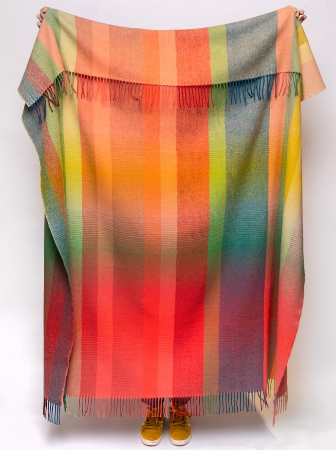 The RE Ombre Lambswool Throw